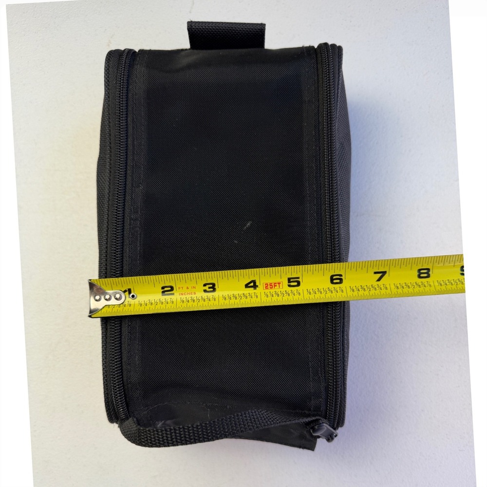 Creative Memories Black Canvas Craft Organizer Travel Case Tool Bag Utility - Picture 7 of 10